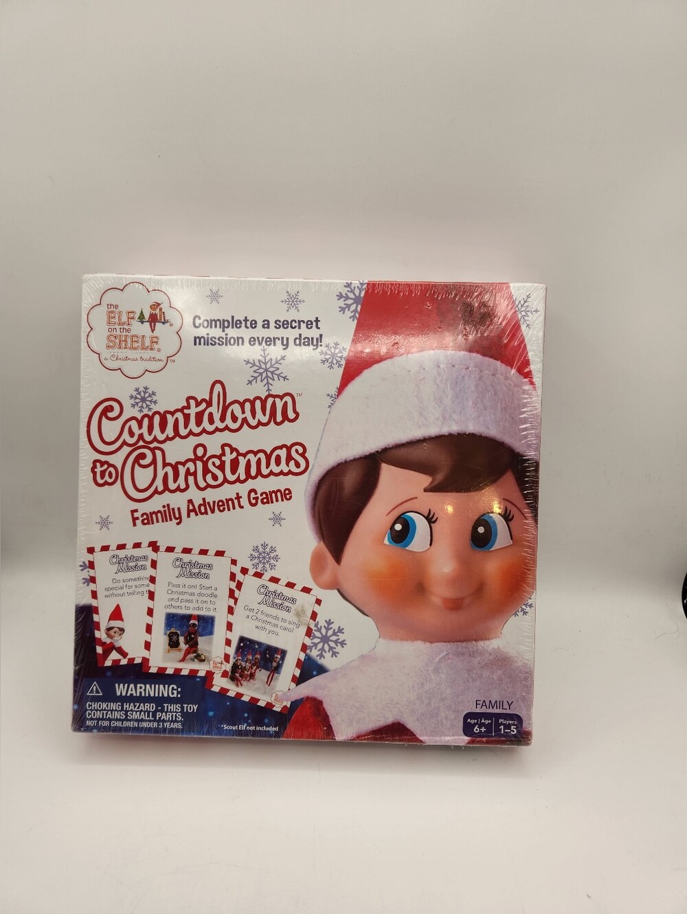 The Elf on the Shelf Countdown to Christmas Family Advent Game Brand New